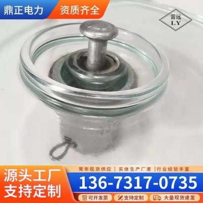 鼎正 空气动力型玻璃绝缘子 U160BSM 10kV-1000kV 自清洁表面图2