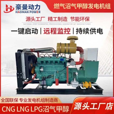 养殖场用50KW沼气发电机油田用75千瓦80KW管道天然气380V发电机组图2