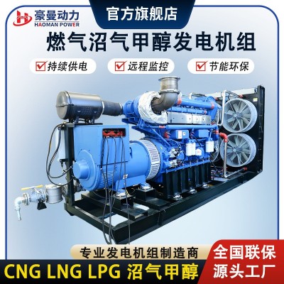 养殖场用500KW沼气发电机组50HZ380V三相电500千瓦天然气发 电机组图2
