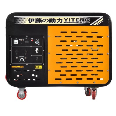 电焊机柴油发电机两用一体机纯铜电机220v小型户外焊接YT300EW图4