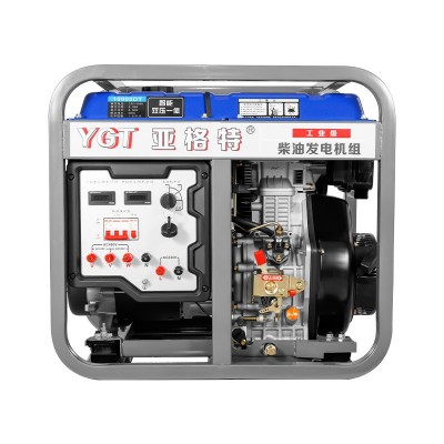 小型柴油发电机户外便携式家用3千瓦电启动开架柴油发电机组220V图5