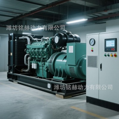 天然气沼气250kW燃气发电机组 垃圾填埋气可燃气体发电站出口机型图4
