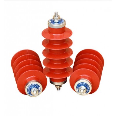 户外 10kv 氧化锌避雷器 硅橡胶复合绝缘 防污闪高压防雷器