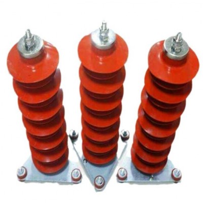 10kv 高压复合绝缘避雷器 工业电力系统氧化锌浪涌保护器