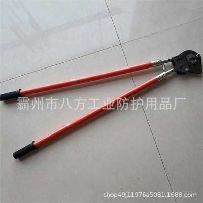 带电作业齿轮剪便携式长柄汉中大剪高绞线线缆剪耐高压电缆剪图3