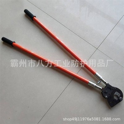 带电作业齿轮剪便携式长柄汉中大剪高绞线线缆剪耐高压电缆剪图5