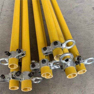 带电作业绝缘跨越杆施工电力绝缘安全跨架耐高压跨越索桥工具图3