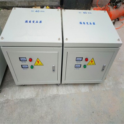 伺服220v电机三相干式隔离变压器40KVA/KW国外设备380V变480V