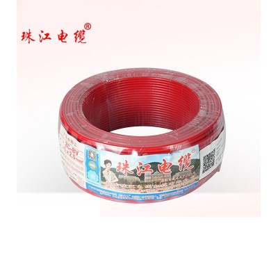 珠江电缆ZC-BVR国标多股铜芯电线1.5/2.5/4/6/10平方家装照明布线图5