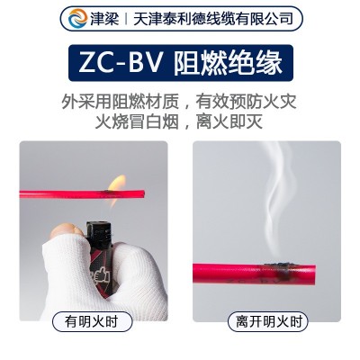 国标铜芯BV绝缘电源线4/6/10平方电缆线户外纯铜电线家装硬电缆线图4