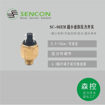 厂家供应低成本超小型可调压力开关SC-06EM 0.3-10bar图4