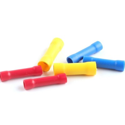 现货 绝缘中间管对接电线连接器压接电缆端子