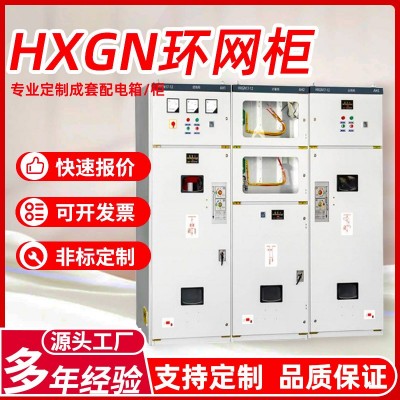 HXGN17-12高压环网柜成套开关设备电气配电柜SF6六氟化硫新能源柜