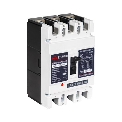 供应AC400v断路器阻燃材质规格齐全BYM1-250L-3000塑壳断路器