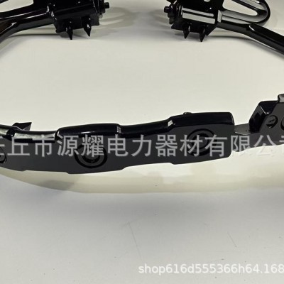 加厚型电工脚扣俄罗斯式木杆脚扣电信杆脚钩爬树工具