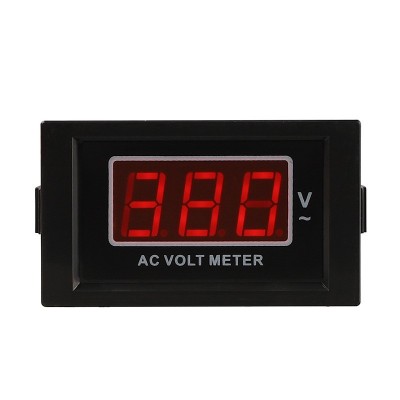 高精度交流电源220v显示器数显交流电压表头AC380V