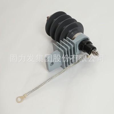 厂家直销 出口型避雷器YH10W-11kV型 复合外套金属氧化避雷器