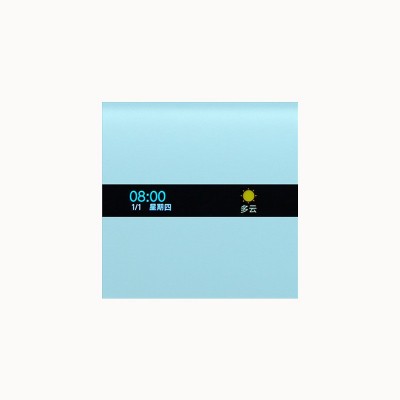 智能开关双控触屏mesh2.0家庭中控面板旋钮调控已接入米家app控制