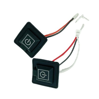 供应集成usb type-C口输入式三档调温车缝硅胶开关带防水功能  20个