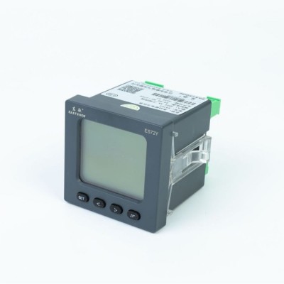 东歌三相四线液晶网络多功能电力仪表带RS485通讯 ES72Y 2DI