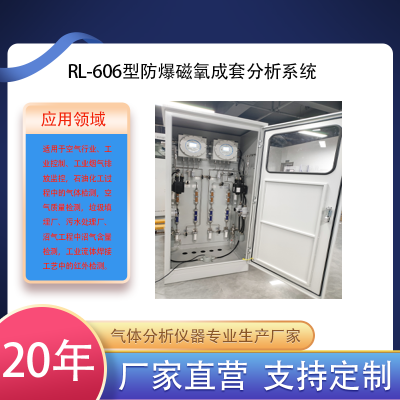 润莱仪器RL-606顺磁式磁力机械式磁氧分成套分析系统 在线防爆式