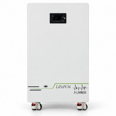 太阳能储能电池51.2V跨境供应磷酸铁锂家用储能电池光伏储能电池
