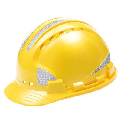 安全帽 工地国标abs 加厚透气防砸施工建筑 玻璃钢头盔劳保印字